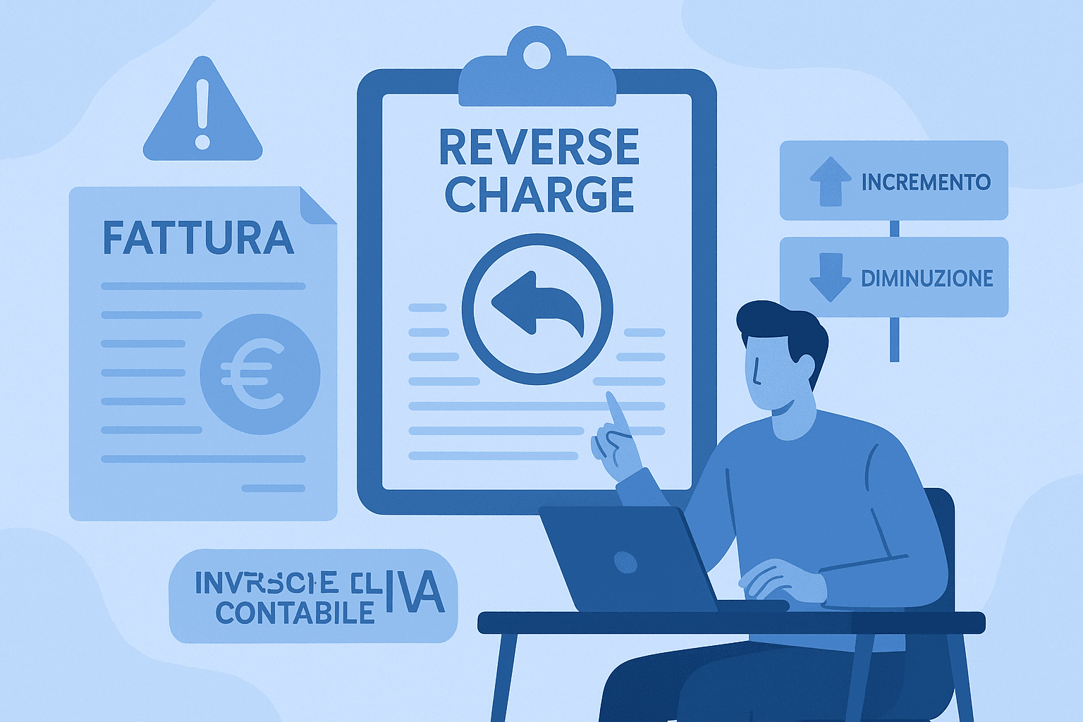 Cover Image for Inversione contabile IVA: chiarimenti sulle modalità di fatturazione e rettifica degli imponibili